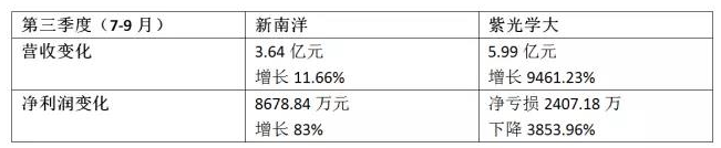 紫光学大PK新南洋，K12市场暗潮涌动