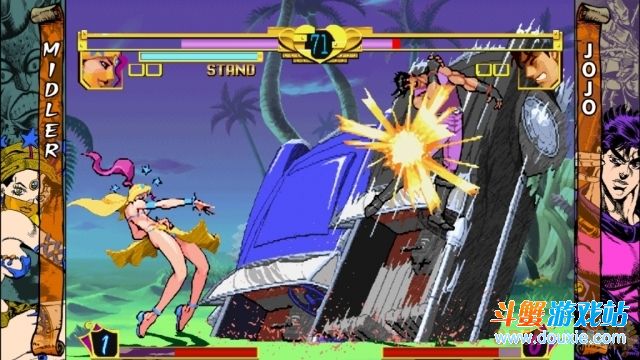 动漫展上CAPCOM公布《JOJO的奇妙冒险HD》 首批截图放出