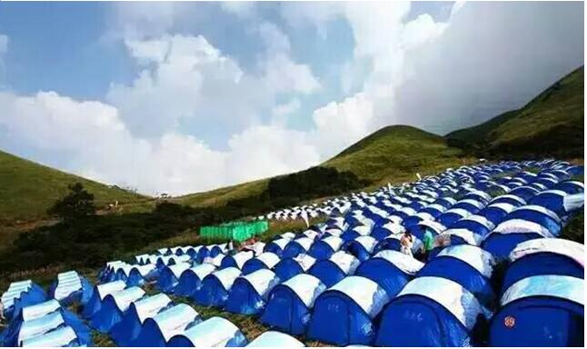 武功情缘节，浪漫爱情日——第八届萍乡武功山帐篷节第一季浪漫落