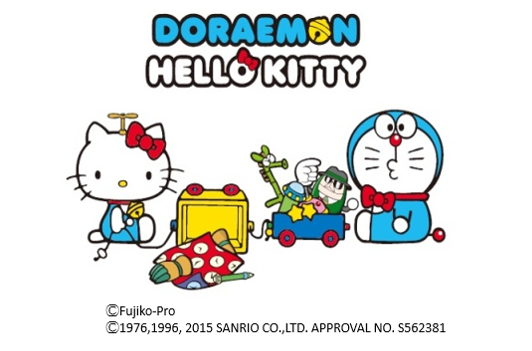 哆啦A梦遇上HELLO KITTY:发生在百货店内的特别邂逅