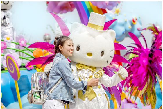 全国首个室外大型乐园 Hello Kitty主题乐园拉开暑期大战