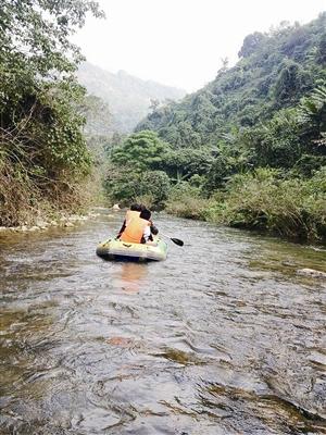 看跨国瀑布群 春天去桂西南游山玩水