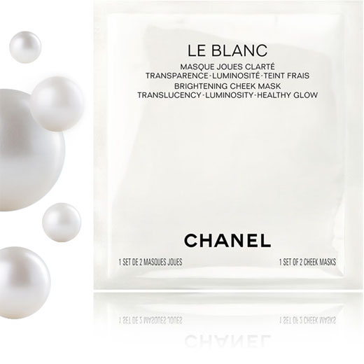  香奈儿珍珠光采双颊面膜（CHANEL LE BLANC BRIGHTENING CHEEK MASK）